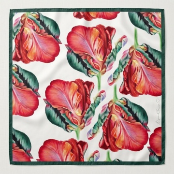Scarf "Red Tulip"